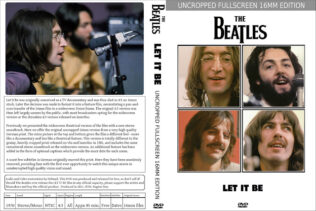 The Beatles - Let It Be Film 16mm DVD