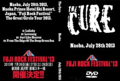 The Cure - Fuji Rock Festival 2013 DVD