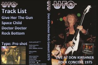 UFO - Don Kirshner Rock Concert 1975 DVD 1 UFO - Don Kirshner Rock Concert 1975 DVD