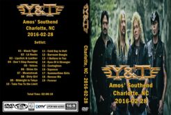 Y&T - Amos' Southend Charlotte NC 2016 DVD