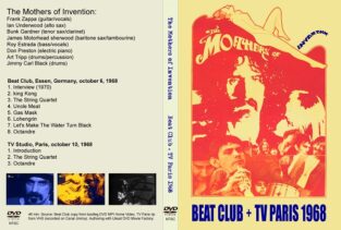 Frank Zappa - Live at Beat Club & TV Paris 1968 DVD 1 Frank Zappa - Live at Beat Club & TV Paris 1968 DVD