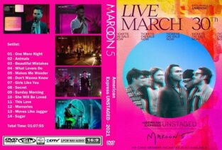 Maroon 5 - American Express UNSTAGED 2021 DVD