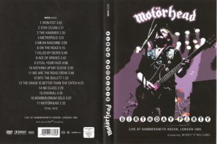 Motorhead - Birthday Party 1985 DVD 1 Motorhead - Birthday Party 1985 DVD