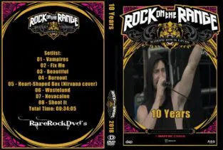 10 Years - Rock on the Range 2018 DVD 1 10 Years - Rock on the Range 2018 DVD