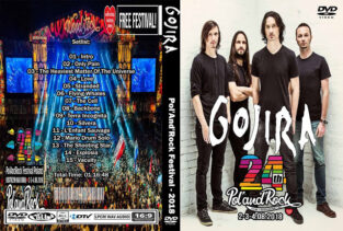 GOJIRA 2018 PolAndRock Festival NTSC PAL Blu ray