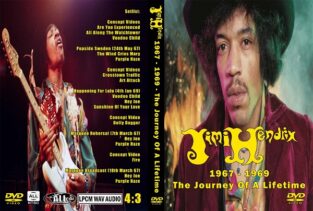 Jimi Hendrix - 1967 - 1969 - The Journey Of A Lifetime DVD