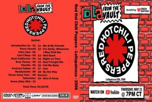 Red Hot Chili Peppers - Lollapalooza 2006 DVD 1 Red Hot Chili Peppers - Lollapalooza 2006 DVD