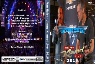 Van Halen - Jimmy Kimmel Live 2015 DVD 1 Van Halen - Jimmy Kimmel Live 2015 DVD