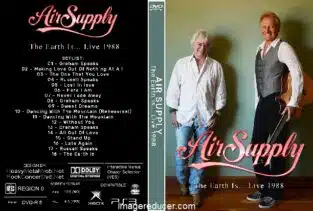AIR SUPPLY The Earth Is Live 1988