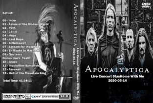 Apocalyptica - Live Concert StayHome 2020 DVD 1 Apocalyptica 2020 05 14 Live Concert StayHome With Me DVD