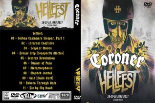 Coroner - Live Hellfest France 2017 DVD 1 Coroner - Live Hellfest France 2017 DVD