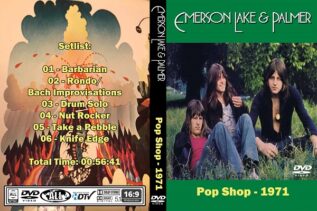 Emerson Lake Palmer Pop Shop 1971 DVD