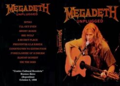 Megadeth - Unplugged Buenos Aires 1998 DVD