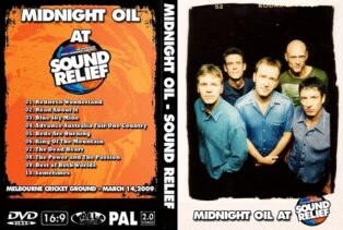 Midnigth Oil Sound Relief Melbourne Australia 2009 DVD