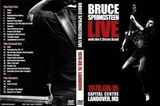 Bruce Springsteen - Capital Center Landover 1978 - 2xDVDs 1 Bruce Springsteen - Capital Center Landover 1978 - 2xDVDs