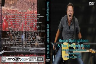 Bruce Springsteen - Live at Circus Maximus Italy 2016 DVD 1 Bruce Springsteen - Live at Circus Maximus Italy 2016 DVD
