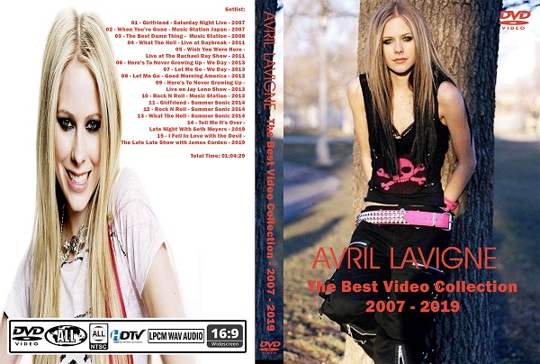 Avril Lavigne - Video Collection 2007 - 2019 DVD - The World's 