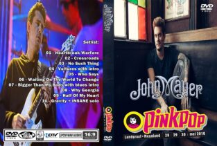 John Mayer - Live at Pinkpop 2010 DVD