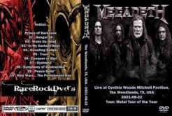 Megadeth - Live The Woodlands 2021 DVD