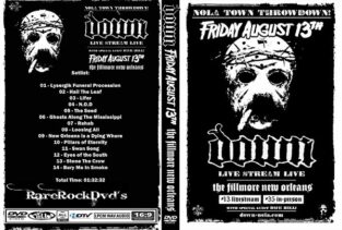 Down - Live Fillmore 2021 DVD