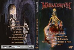 Megadeth - Unplugged Canada 2001 DVD