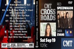 REO Speedwagon and Sara Evans - CMT Crossroads 2015 DVD