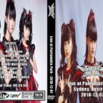 BabyMetal – Live Parramatta Park Sydney Australia 2018 DVD