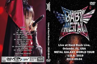 BabyMetal - Live at Hard Rock Orlando USA 2019 DVD