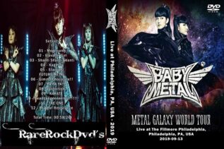 BabyMetal - Live at Fillmore Philadelphia USA 2019 DVD