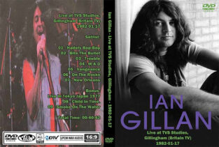 Ian Gillan - Live at TVS Studios 1982 DVD 1 Ian Gillan - Live at TVS Studios 1982 DVD