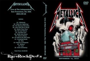 Metallica - Live San Francisco USA 2021 DVD 1 Metallica - Live San Francisco USA 2021 DVD