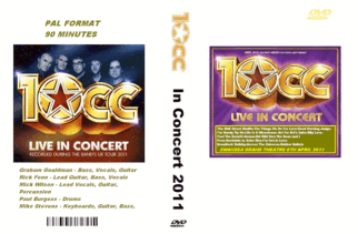 10CC - Grand Theatre Swansea UK 2011 DVD
