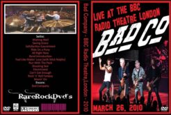 Bad Company - BBC Radio Theatre London 2010 DVD