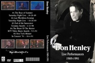 Don Henley - Live Performances 1989-1991 DVD 1 Don Henley - Live Performances 1989-1991 DVD