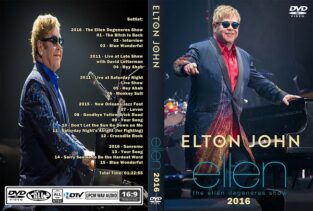 Elton John - Ellen Degeneres Show 2016 DVD 1 Elton John - Ellen Degeneres Show 2016 DVD