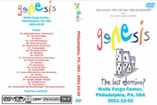Genesis - Live Philadelphia USA 2021 DVD