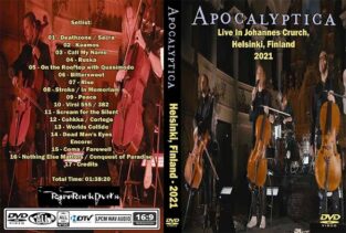 Apocalyptica - Helsinki Finland 2021 DVD