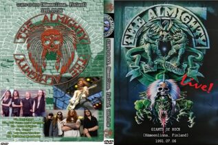 The Almighty - Live Hämeenlinna Finland 1991 DVD