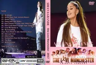 Ariana Grande - One Love Manchester 2017 DVD