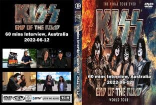 Kiss - 60 mins Interview Australia 2022 DVD 1 Kiss - 60 mins Interview Australia 2022 DVD