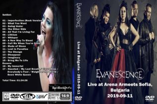 Evanescence - Live Sofia Bulgaria 2019 DVD