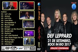 Def Leppard - Live Rock in Rio 2017 DVD 1 Def Leppard - Live Rock in Rio 2017 DVD