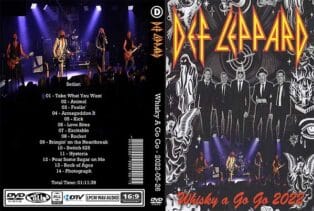 Def Leppard - Live Whisky A Go Go 2022 DVD