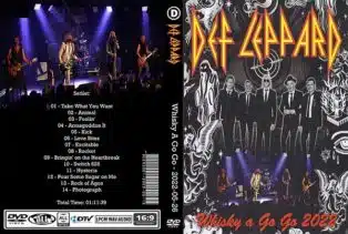 Def Leppard - Live Whisky A Go Go 2022 DVD