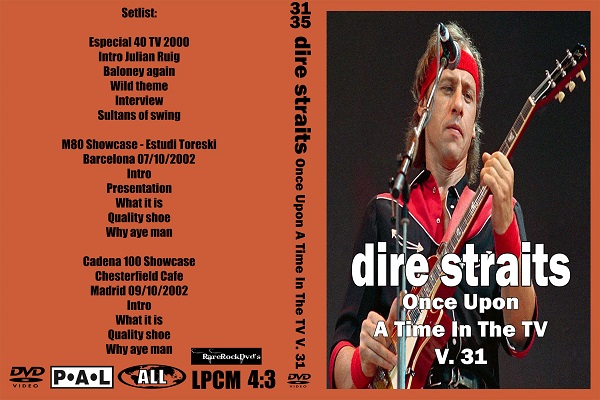 Dire Straits – Once Upon A Time In The TV Vol 31 DVD