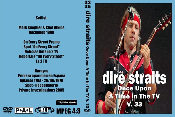 Dire Straits – Once Upon A Time In The TV Vol 33 DVD
