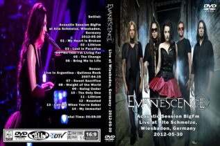 Evanescence - Acoustic Session Germany 2012 DVD