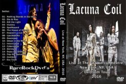 Lacuna Coil - Live New York 2016 DVD