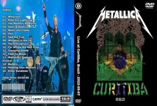 Metallica - Live Curitiba Brazil 2022 DVD