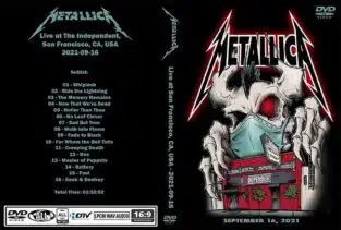 Metallica - Live San Francisco CA USA 2022 DVD